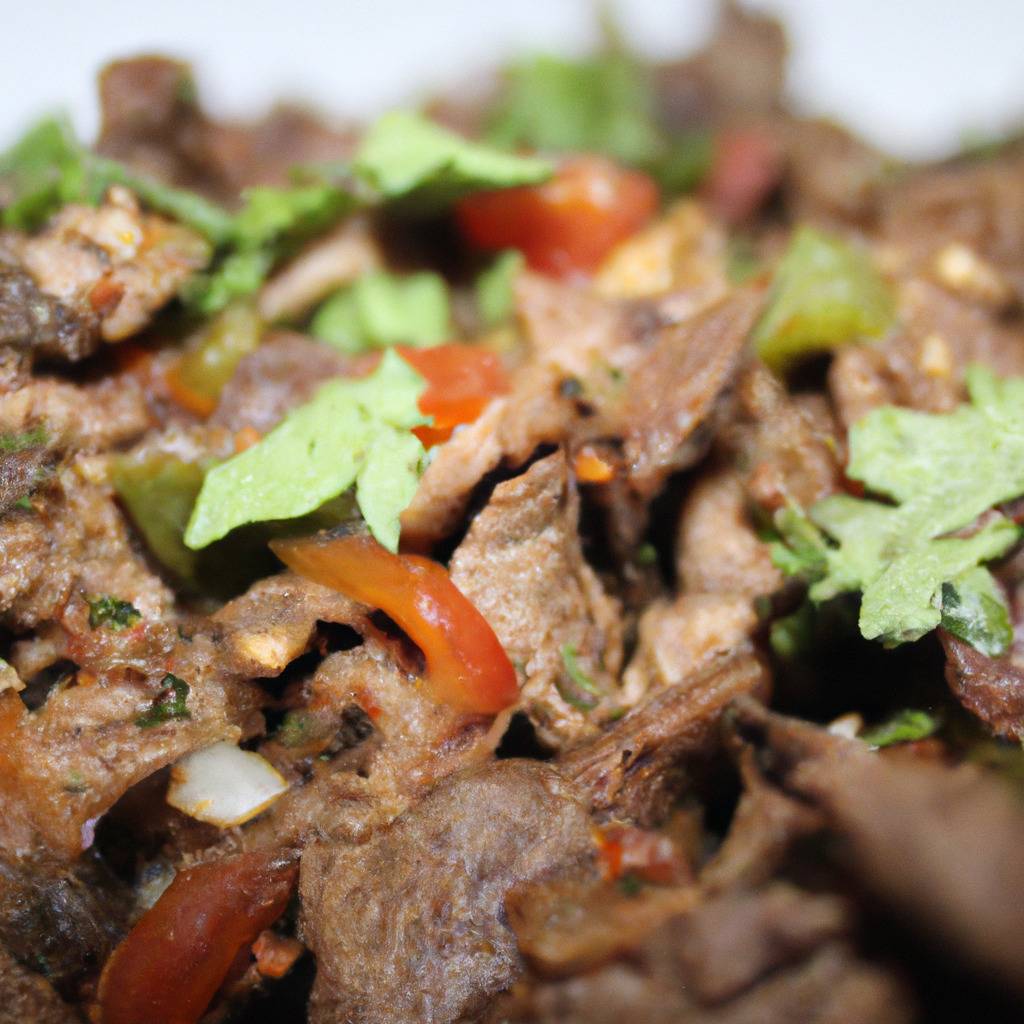 Foto que ilustra la receta de : Ternera a la mexicana (Carne Asada)