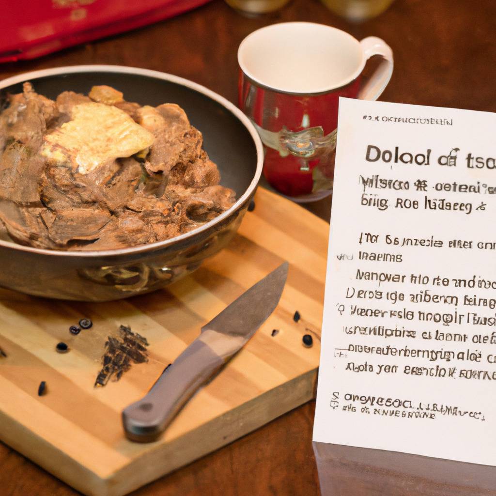 Photo illustrating the recipe from : Beef Stroganoff