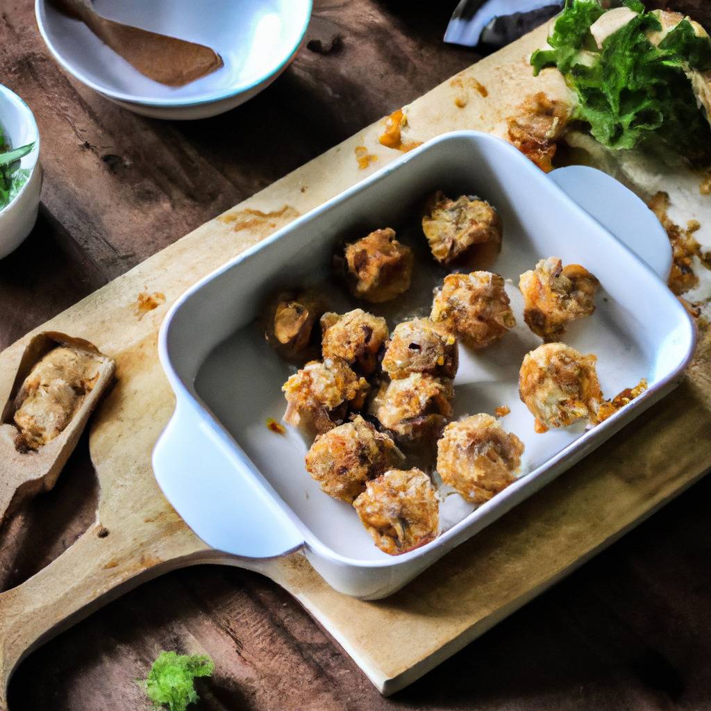 Foto che illustra la ricetta da : Polpette di pollo alle erbe