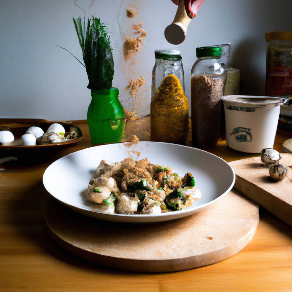 Photo illustrating the recipe from : Quinoa dumplings with vegetables