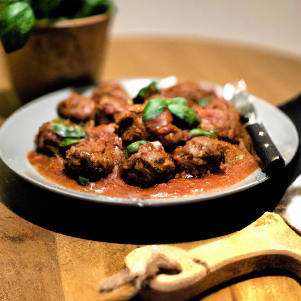 Foto che illustra la ricetta da : Polpette al Sugo