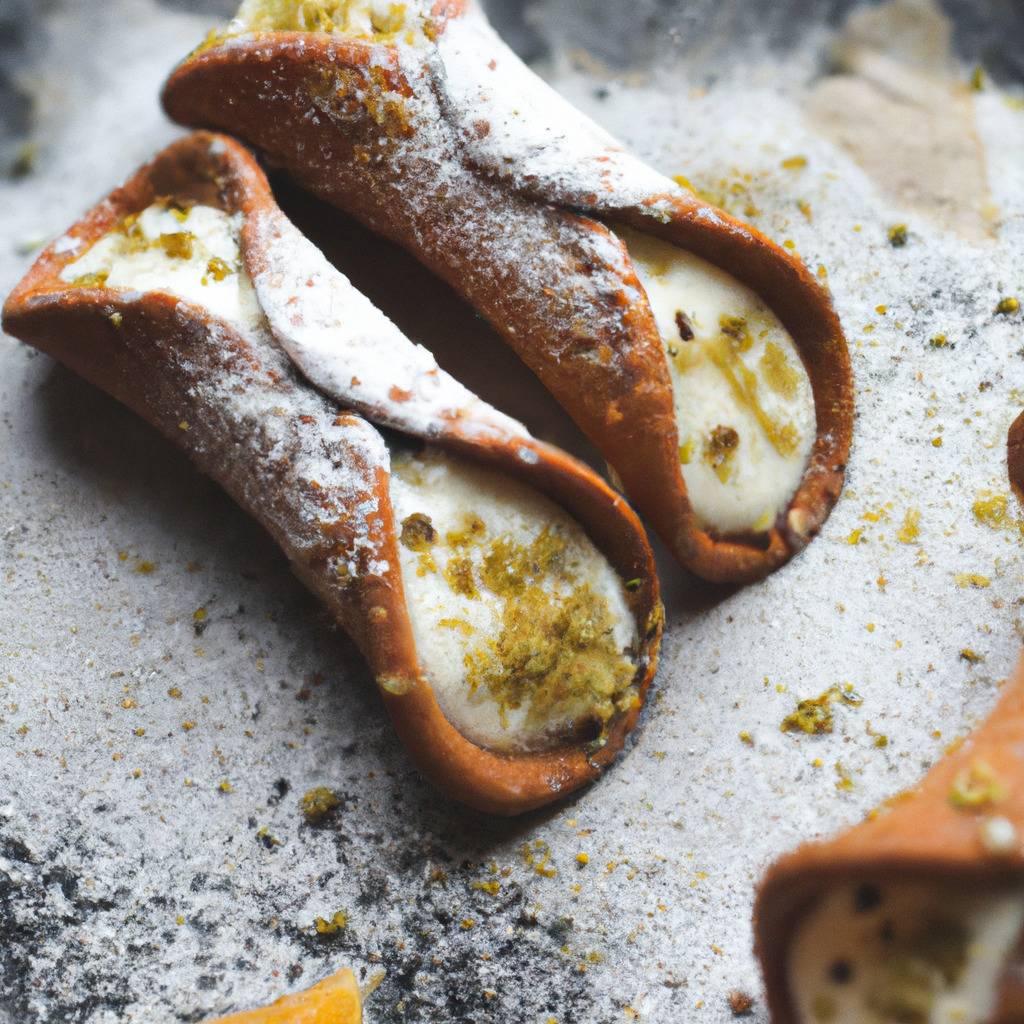 Foto que ilustra la receta de : Cannoli siciliano