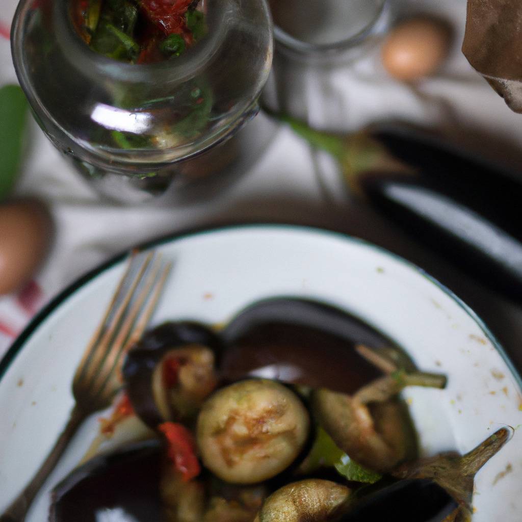 Foto que ilustra la receta de : Caponata de berenjena