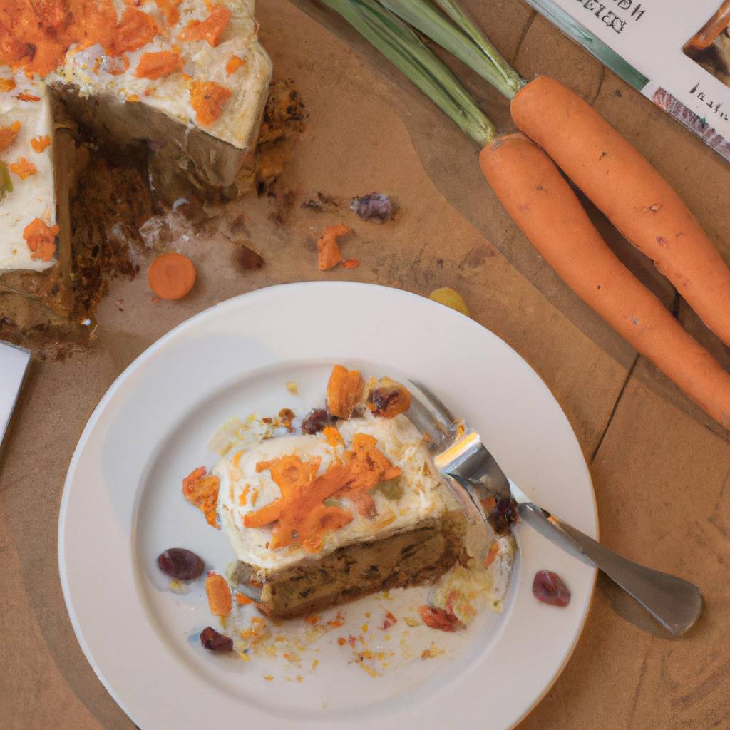 Fotografia que ilustra a receita de : Bolo de cenoura