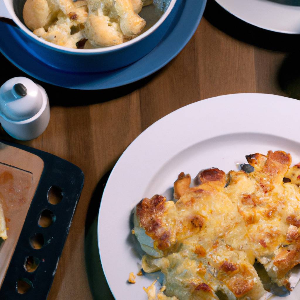 Photo illustrating the recipe from : Cauliflower with cheese au gratin