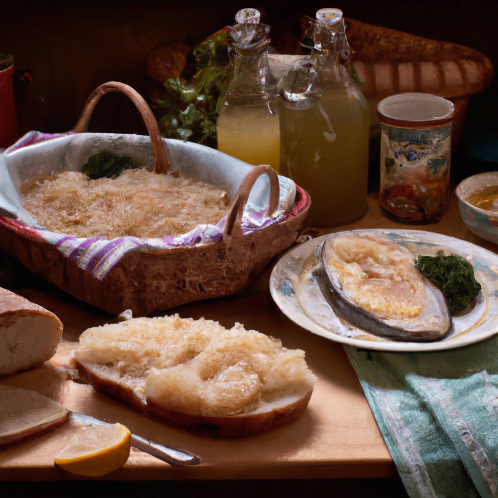 Fotografia que ilustra a receita de : Chucrute da Alsácia com peixe