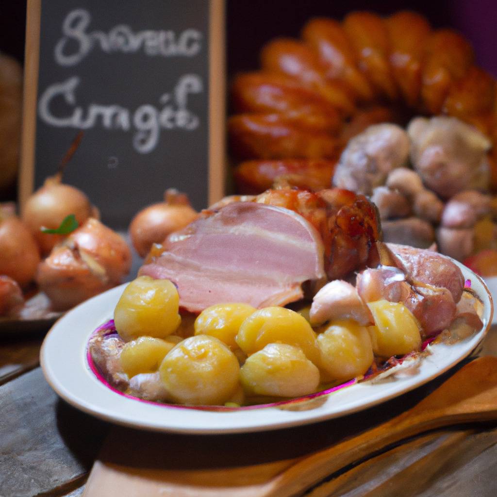 Photo illustrating the recipe from : Choucroute garnie