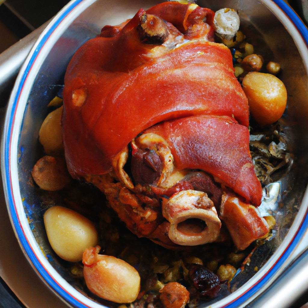 Foto que ilustra la receta de : Cochinillo a la Bairrada