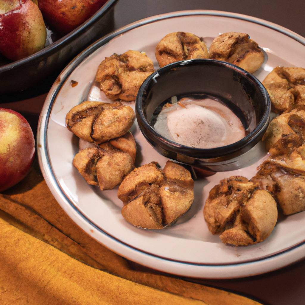 Photo illustrating the recipe from : Cinnamon apple cookies