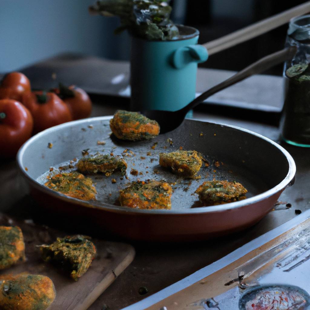 Photo illustrating the recipe from : Lentil croquettes