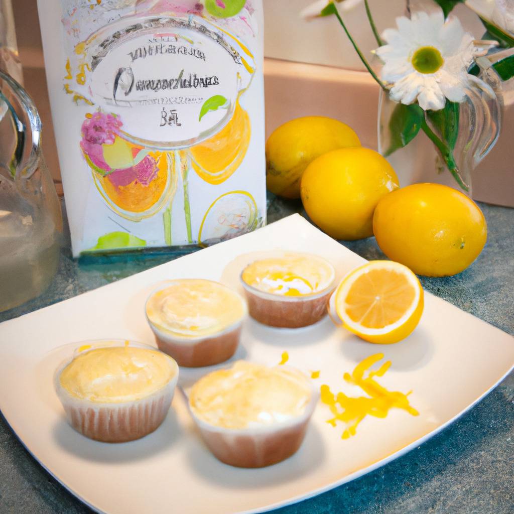 Foto zur Illustration des Rezepts von : Zitronen-Cupcakes