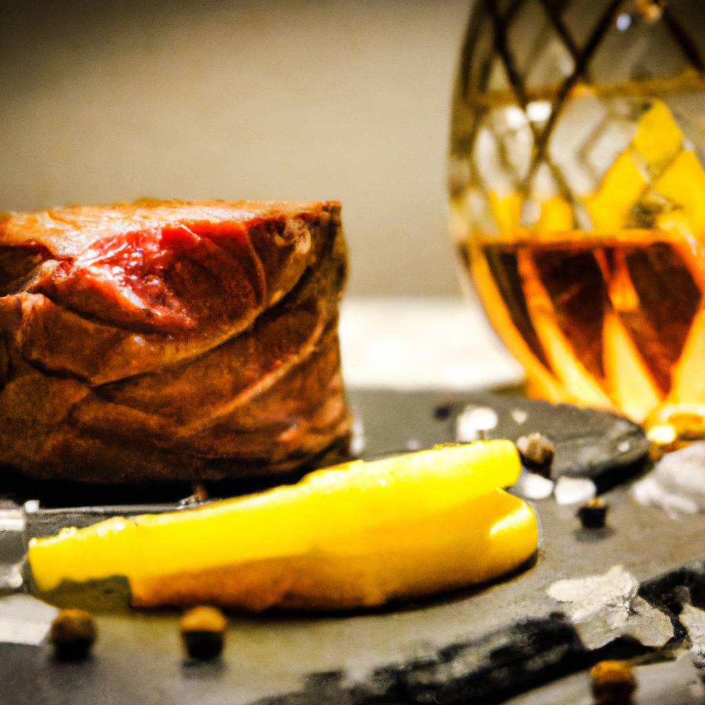 Foto que ilustra la receta de : Filete Mignon al Whisky