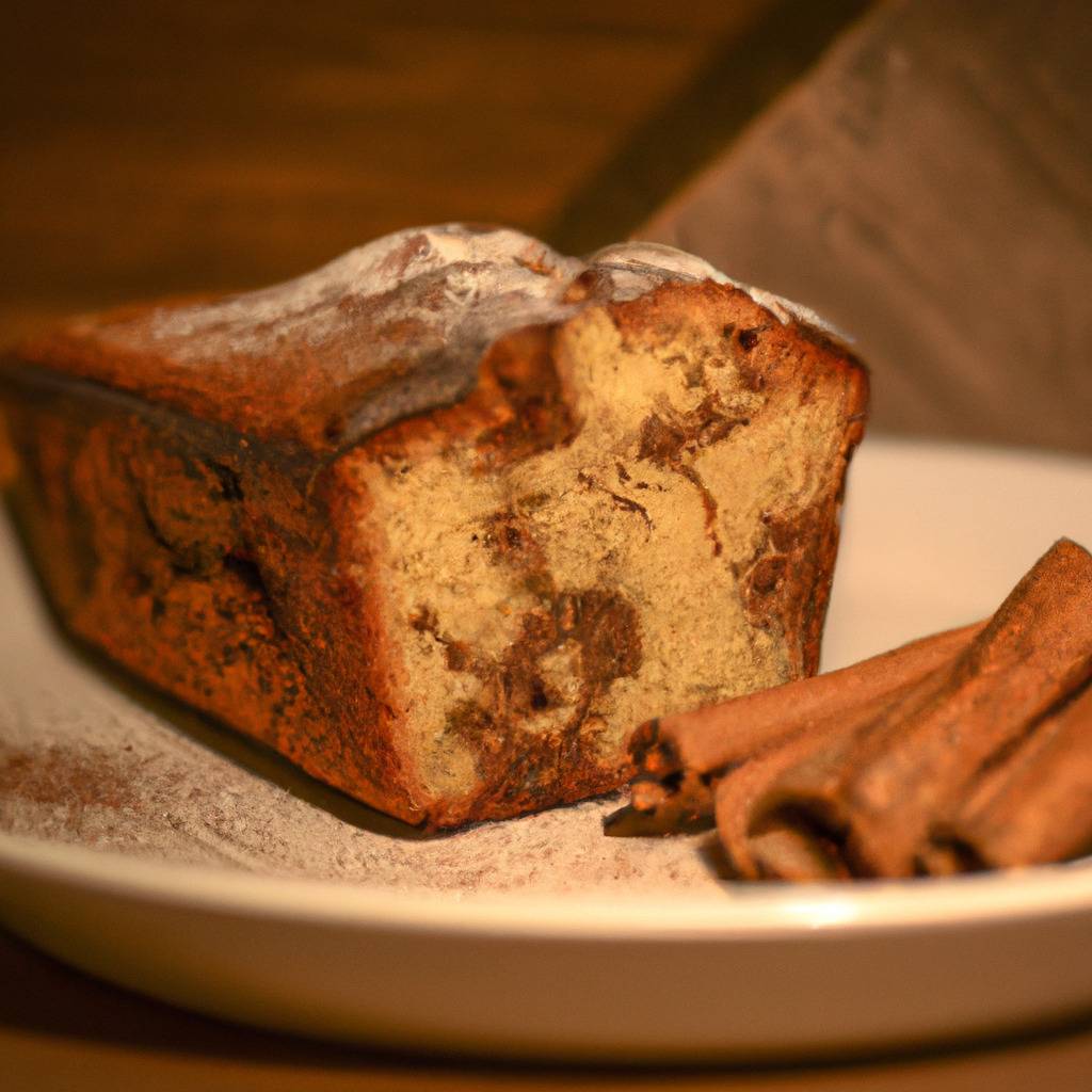 Photo illustrant la recette de : Gâteau à la cannelle