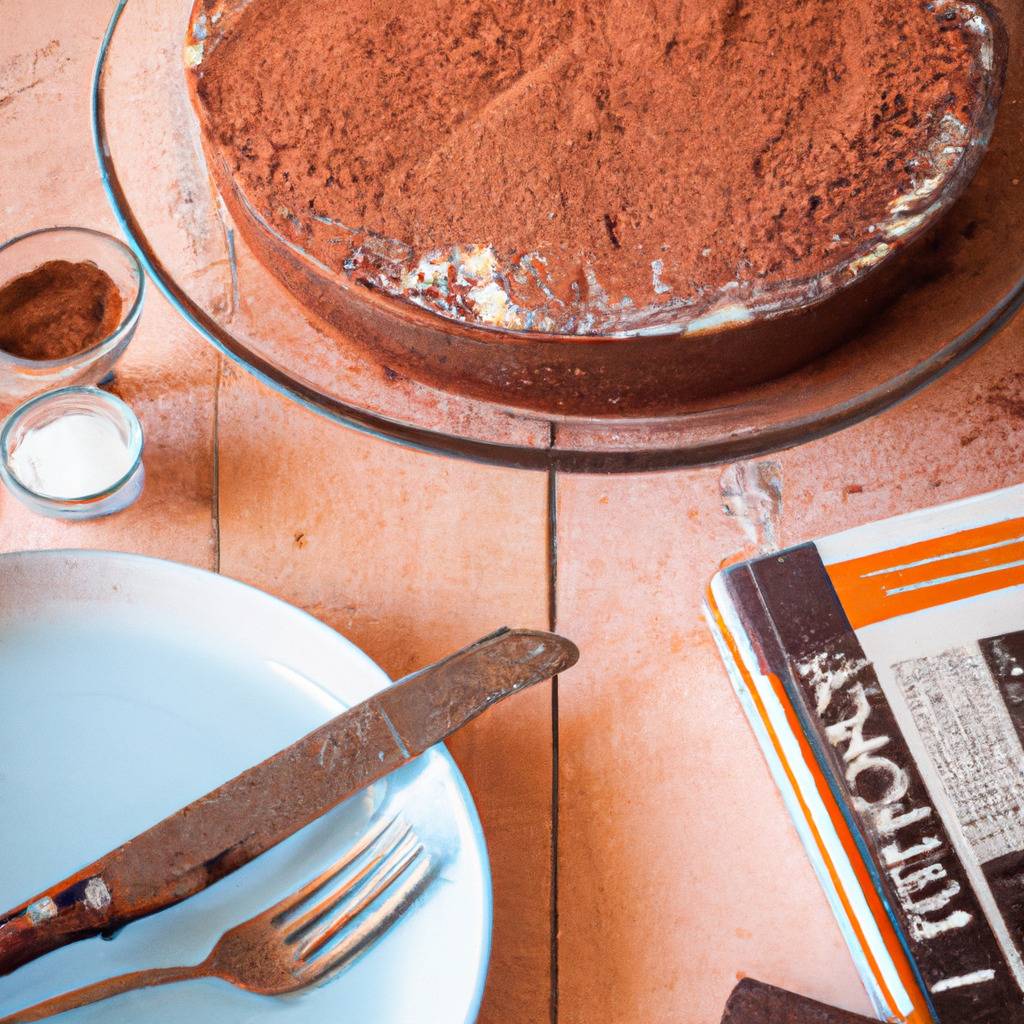 Photo illustrating the recipe from : Chocolate and coffee cake