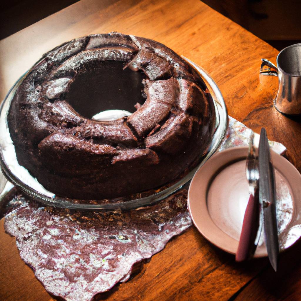 Foto que ilustra la receta de : Tarta clásica de chocolate