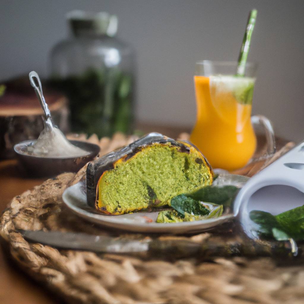 Foto que ilustra la receta de : Tarta de menta