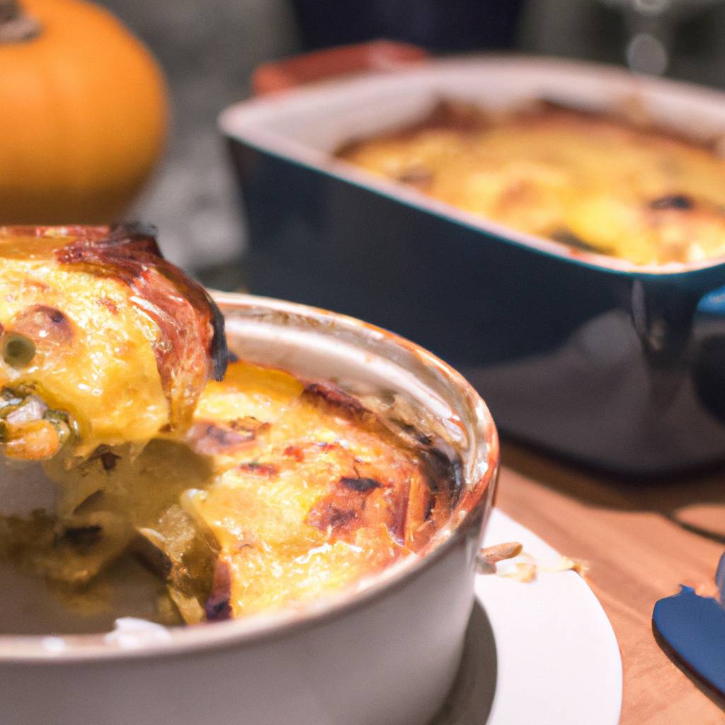 Foto que ilustra la receta de : Gratinado de calabaza y parmesano