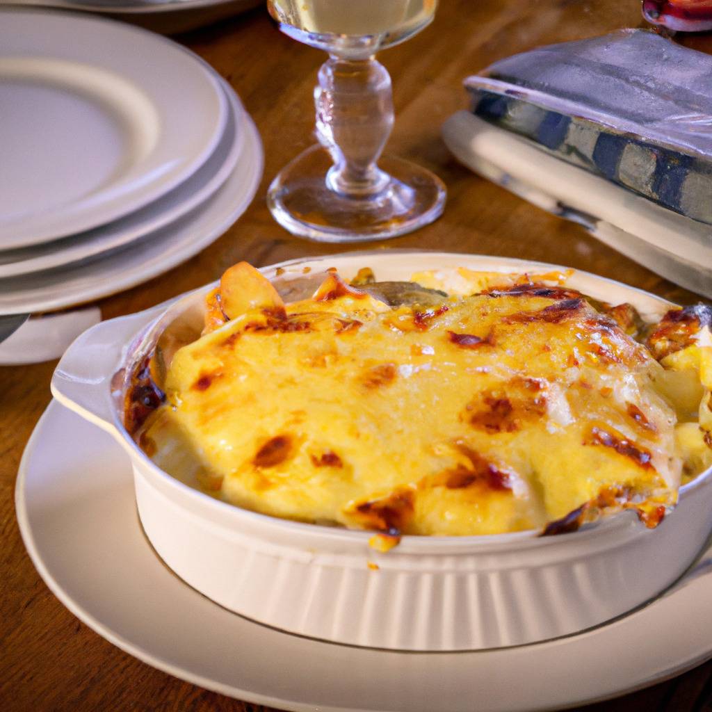 Foto che illustra la ricetta da : Gratin Dauphinois classico