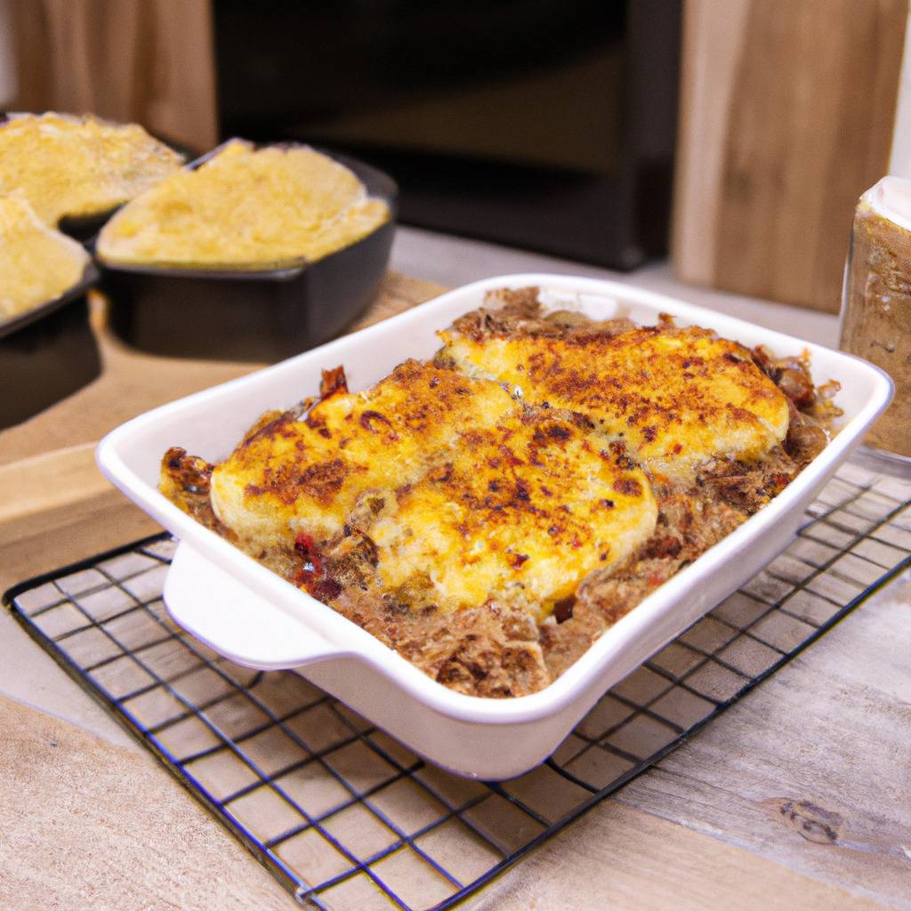 Foto que ilustra la receta de : Gratinado de boniatos y quinoa