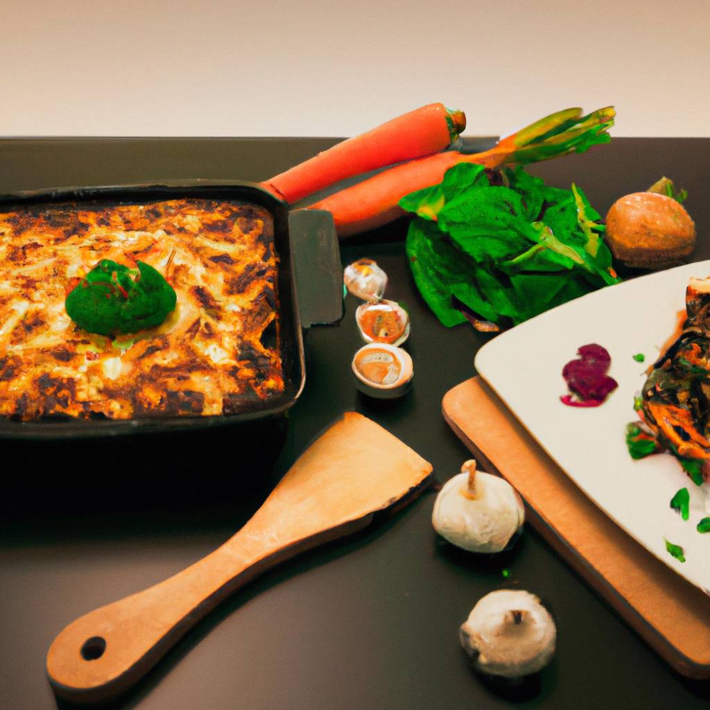 Foto zur Illustration des Rezepts von : Lasagne mit Rindfleisch und Gemüse
