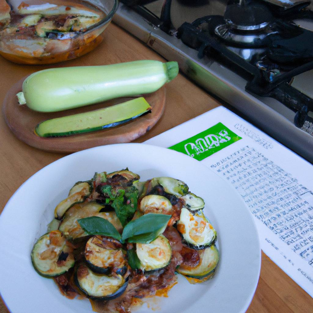 Foto che illustra la ricetta da : Lasagne di zucchine e manzo