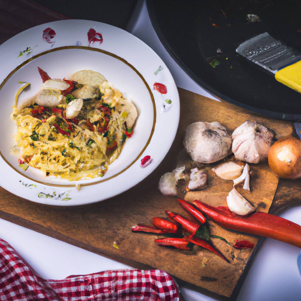 Foto che illustra la ricetta da : Linguine all'aglio e peperoncino