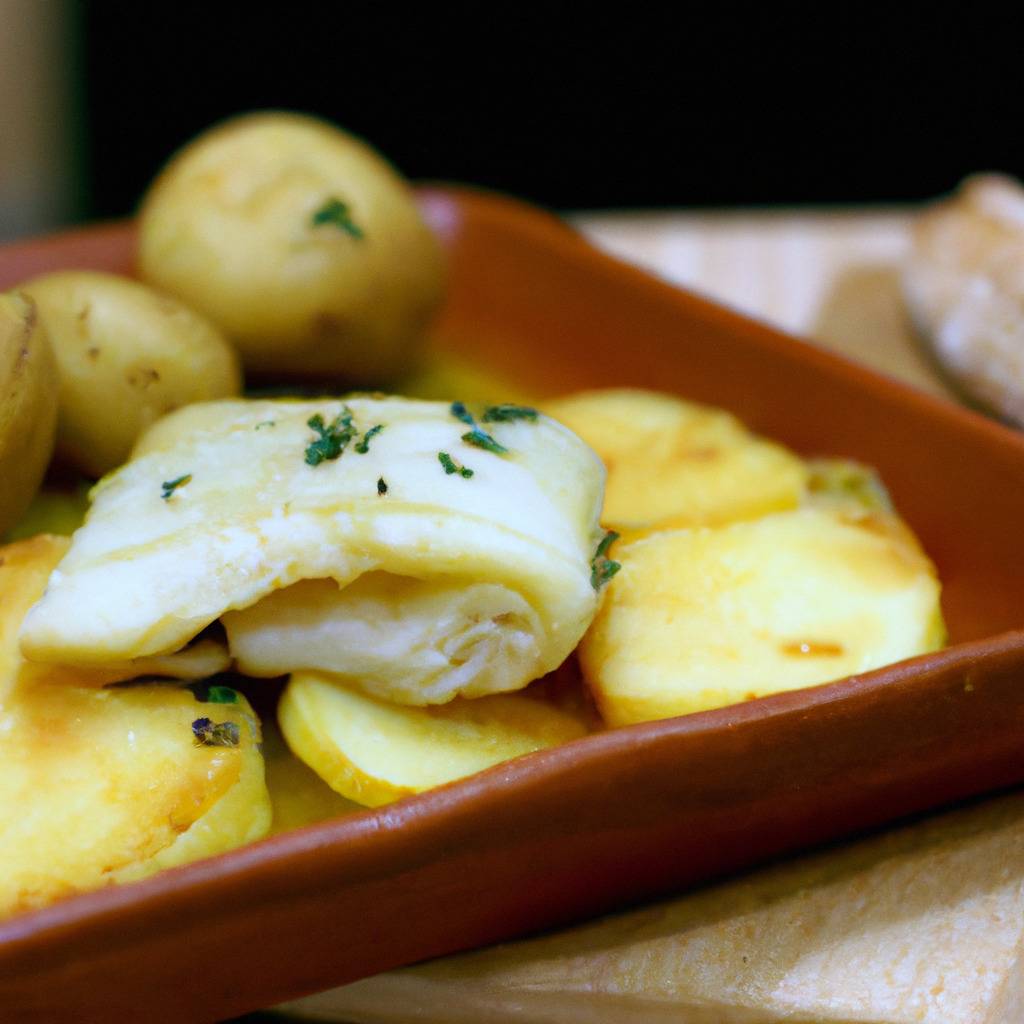 Foto che illustra la ricetta da : Merluzzo con patate