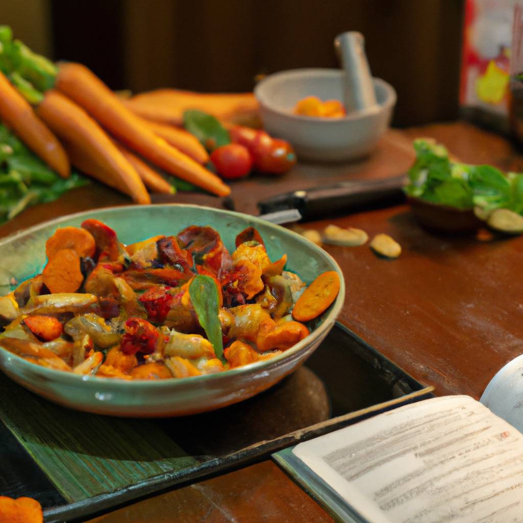 Foto che illustra la ricetta da : Orecchiette ai vegetali arrostiti