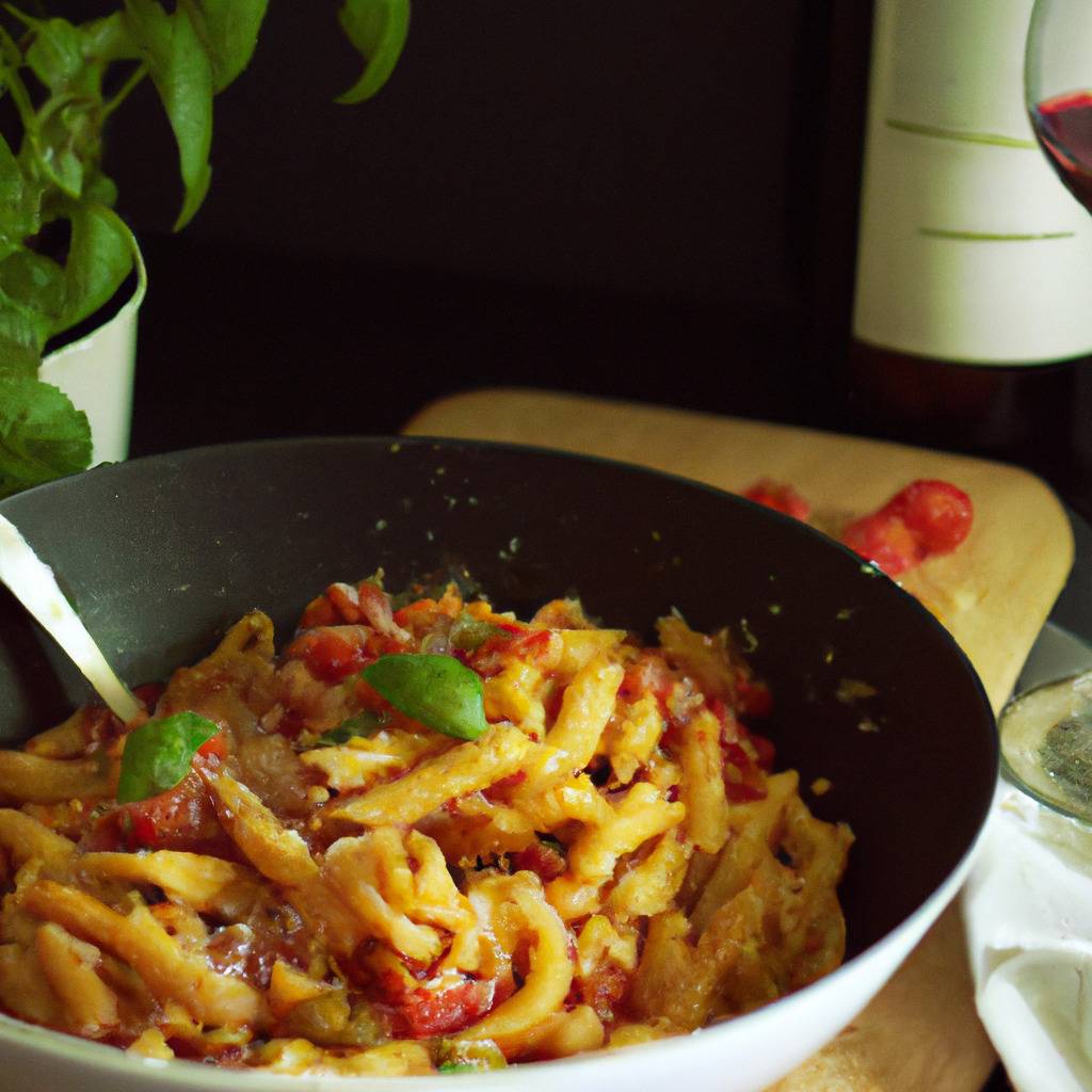 Foto que ilustra la receta de : Pasta a la Norma