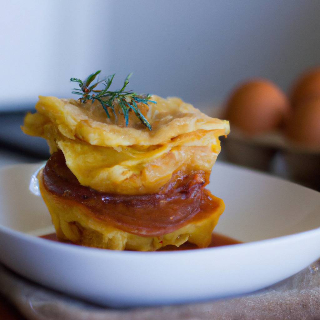 Foto che illustra la ricetta da : Francesinha (Panino Francesinha)