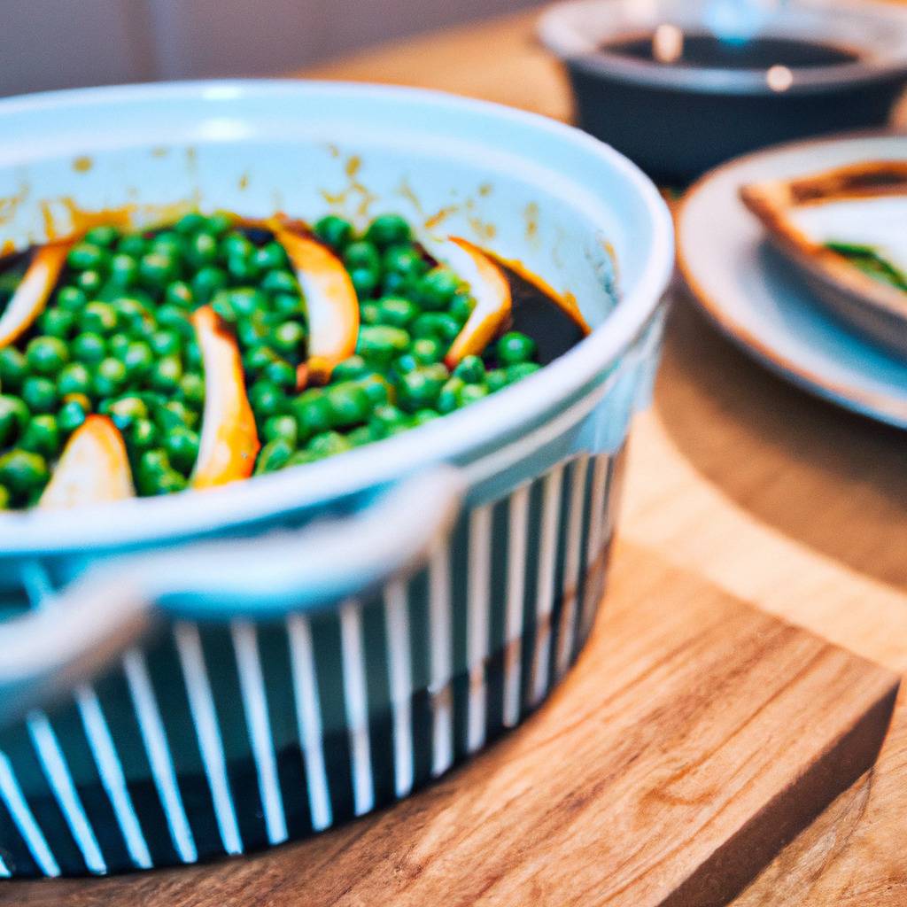 Foto que ilustra la receta de : Guisantes a la francesa