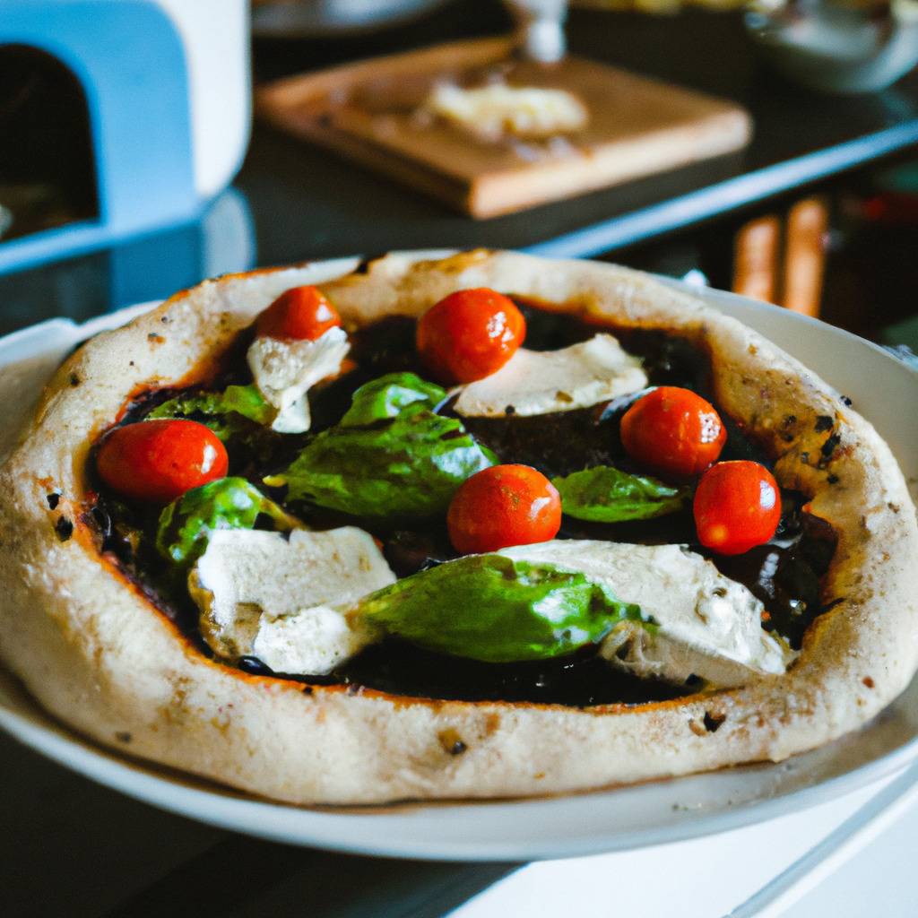 Foto che illustra la ricetta da : Pizza caprese