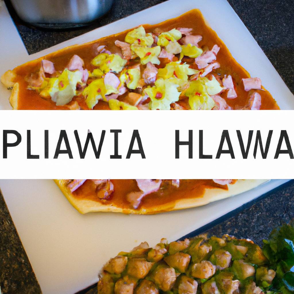 Foto que ilustra la receta de : Pizza hawaiana