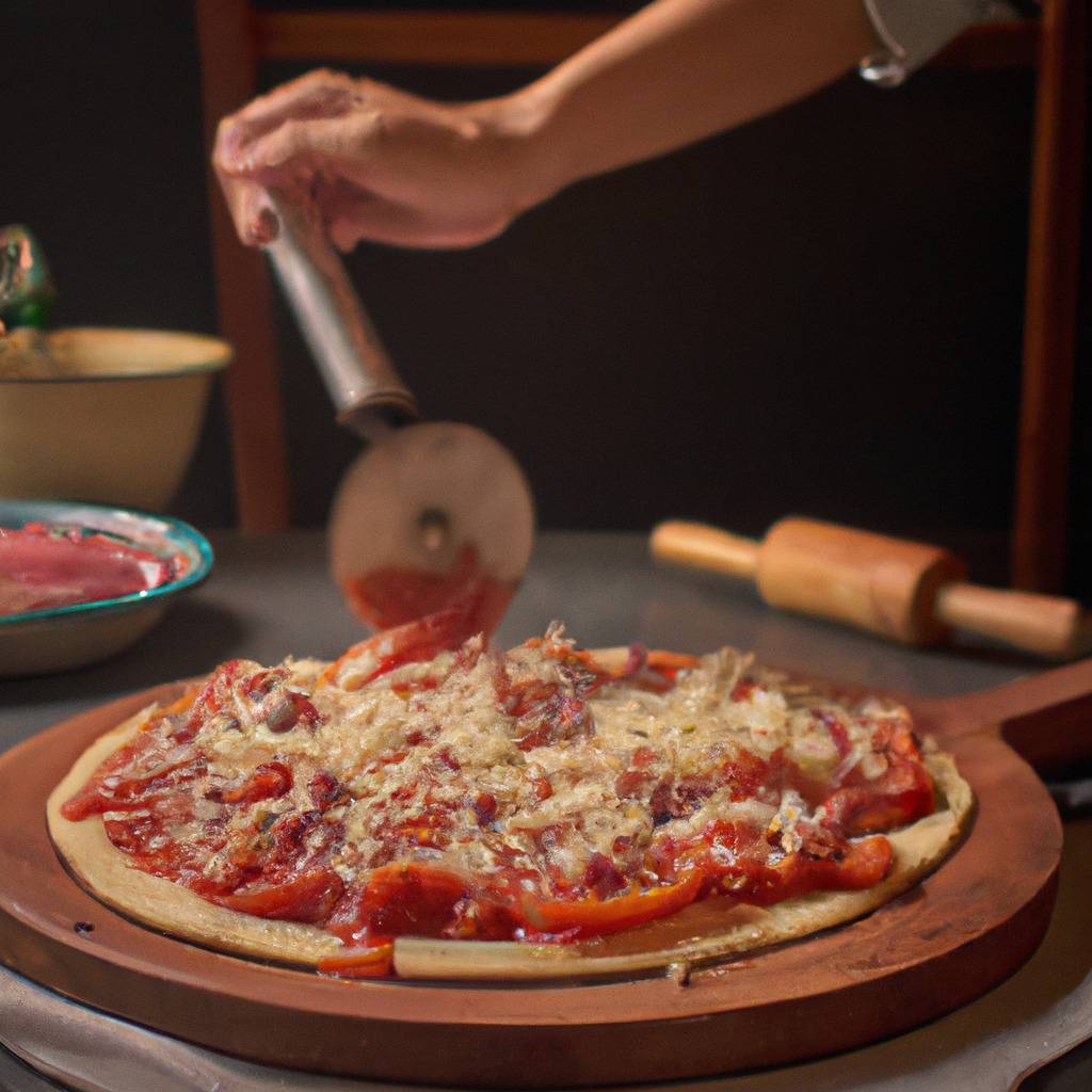 Foto che illustra la ricetta da : Pizza marinara