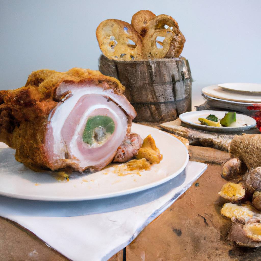 Photo illustrant la recette de : Porchetta italienne