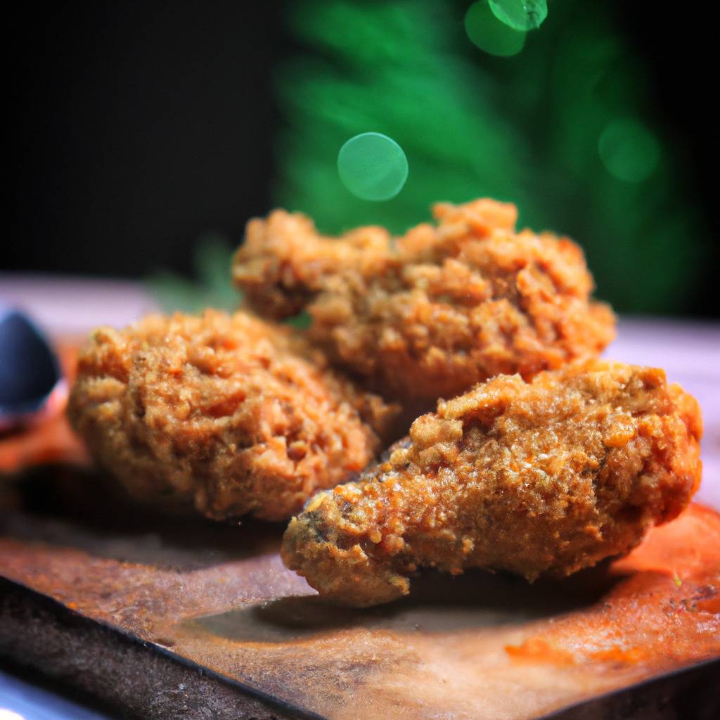 Photo illustrant la recette de : Poulet frit croustillant