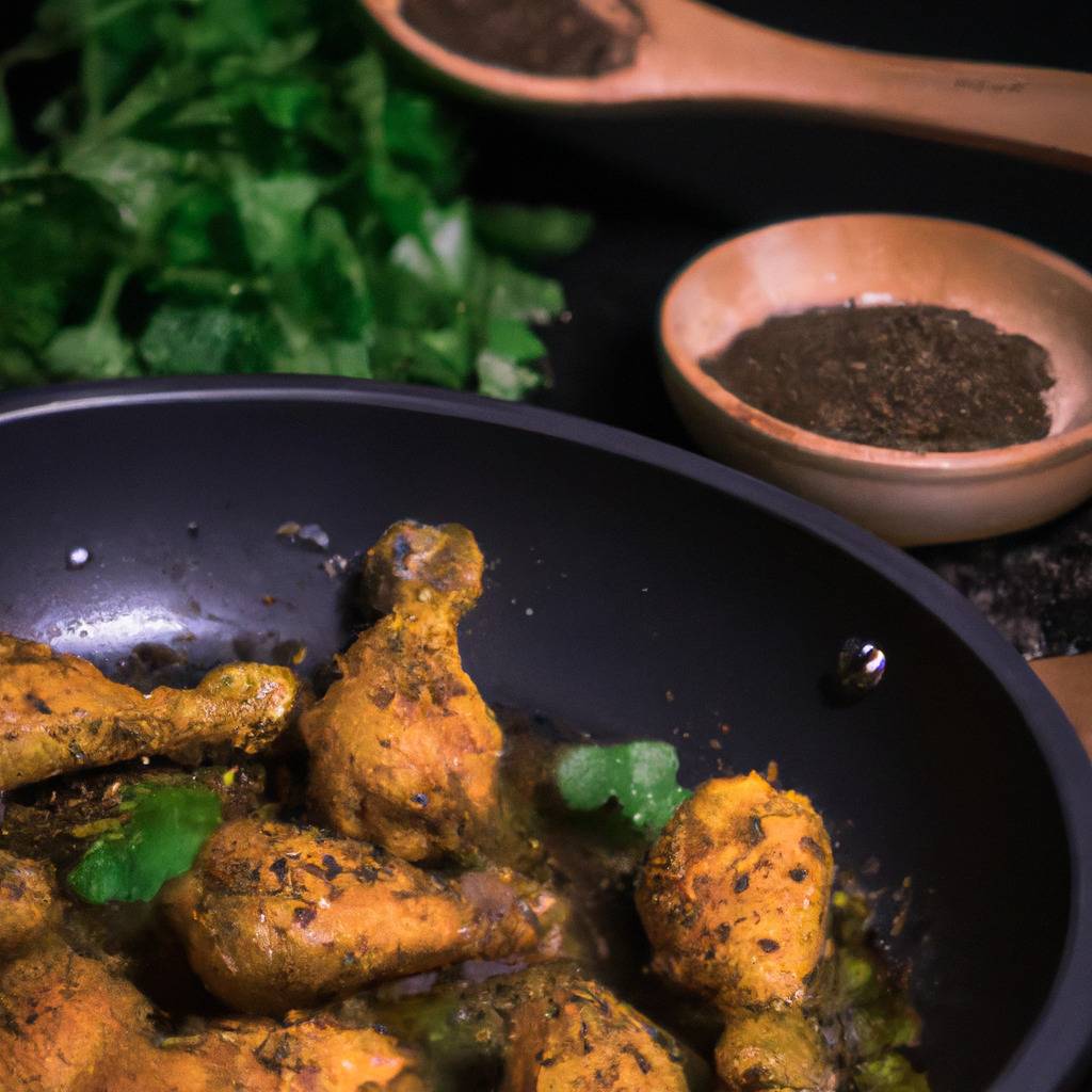 Foto que ilustra la receta de : Pollo a la mostaza