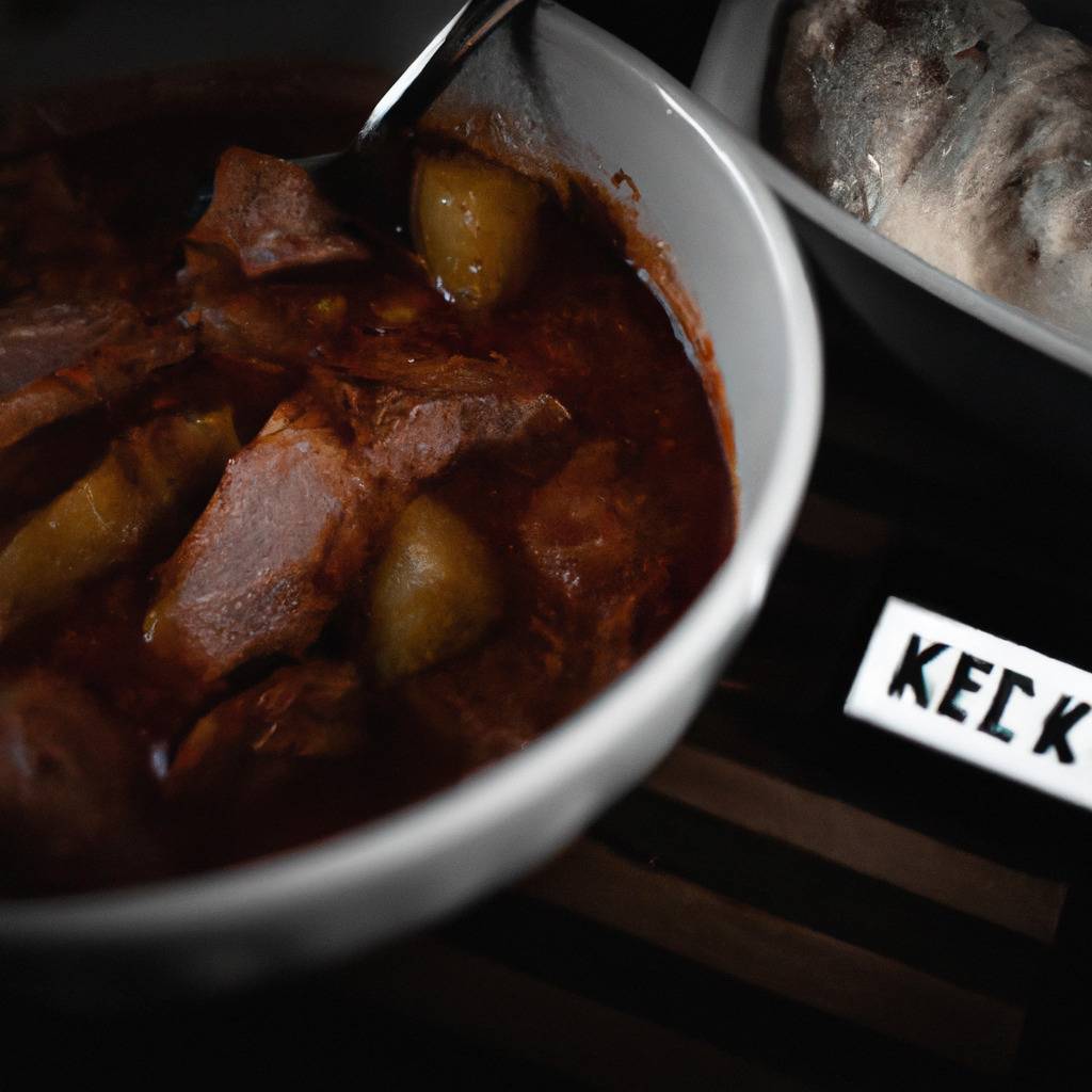 Foto que ilustra la receta de : Estofado de cerdo con verduras cetogénicas