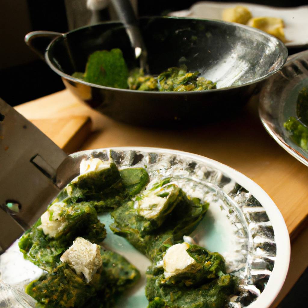 Fotografia que ilustra a receita de : Ravioli vegan de espinafres e ricotta