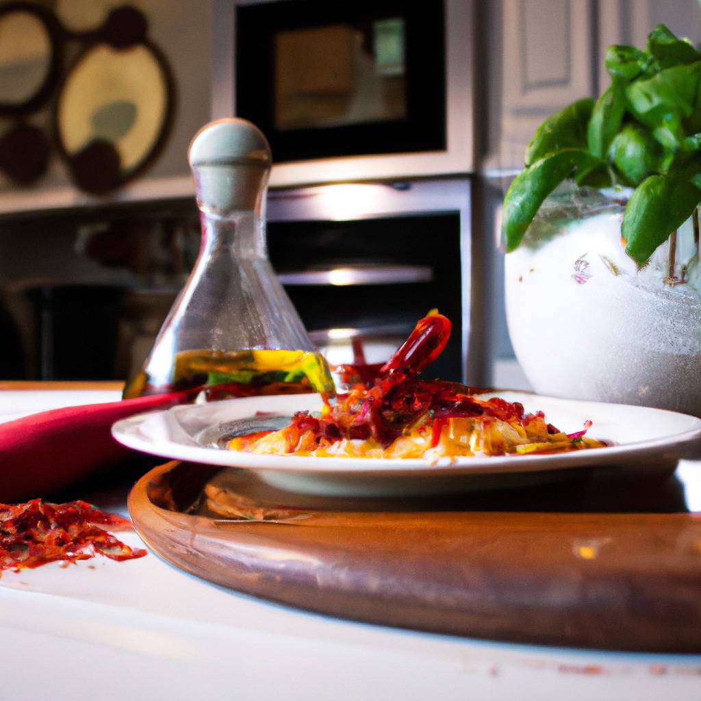 Foto che illustra la ricetta da : Risotto ai pomodori secchi e basilico