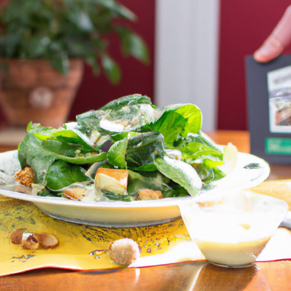 Photo illustrating the recipe from : Vegan Caesar salad