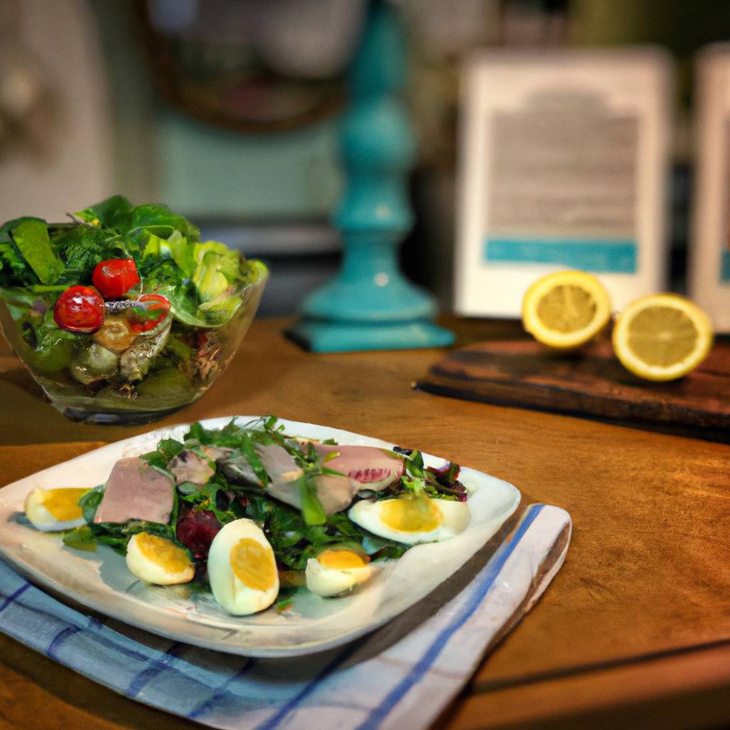 Foto che illustra la ricetta da : Insalata Niçoise