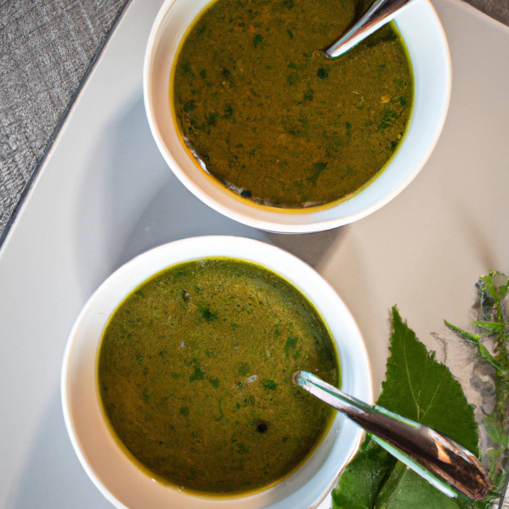 Photo illustrating the recipe from : Fresh herb sauce