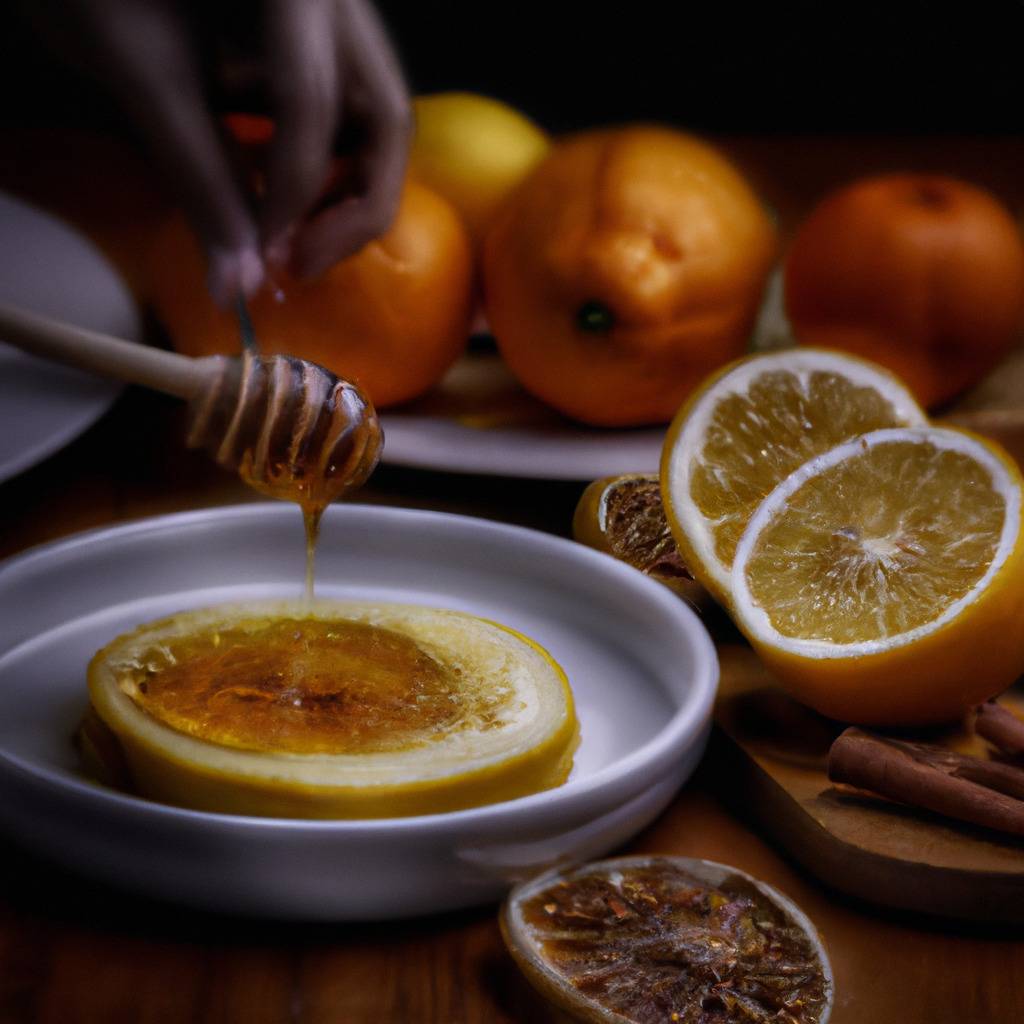 Foto que ilustra la receta de : Salsa de naranja y miel