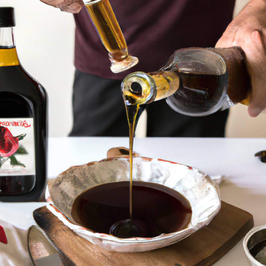 Foto che illustra la ricetta da : Salsa all'aceto balsamico