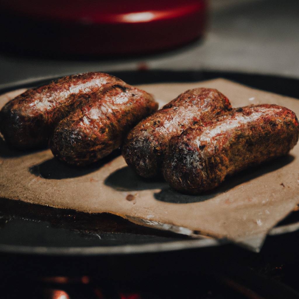 Photo illustrating the recipe from : Crusted Montbéliard sausages