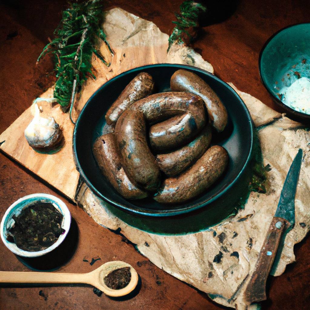 Fotografia que ilustra a receita de : Chouriço de porco com ervas de Drôme