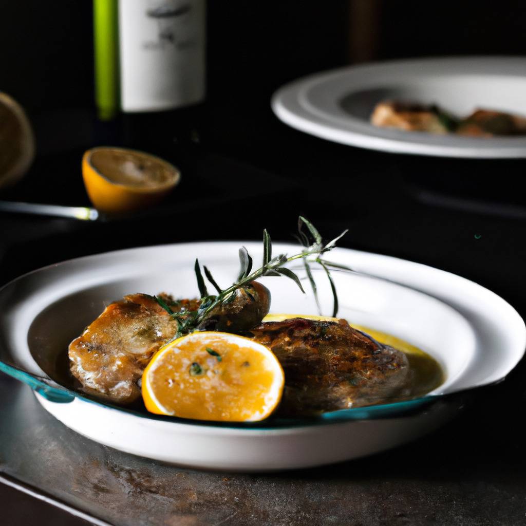 Foto che illustra la ricetta da : Scaloppine al Limone