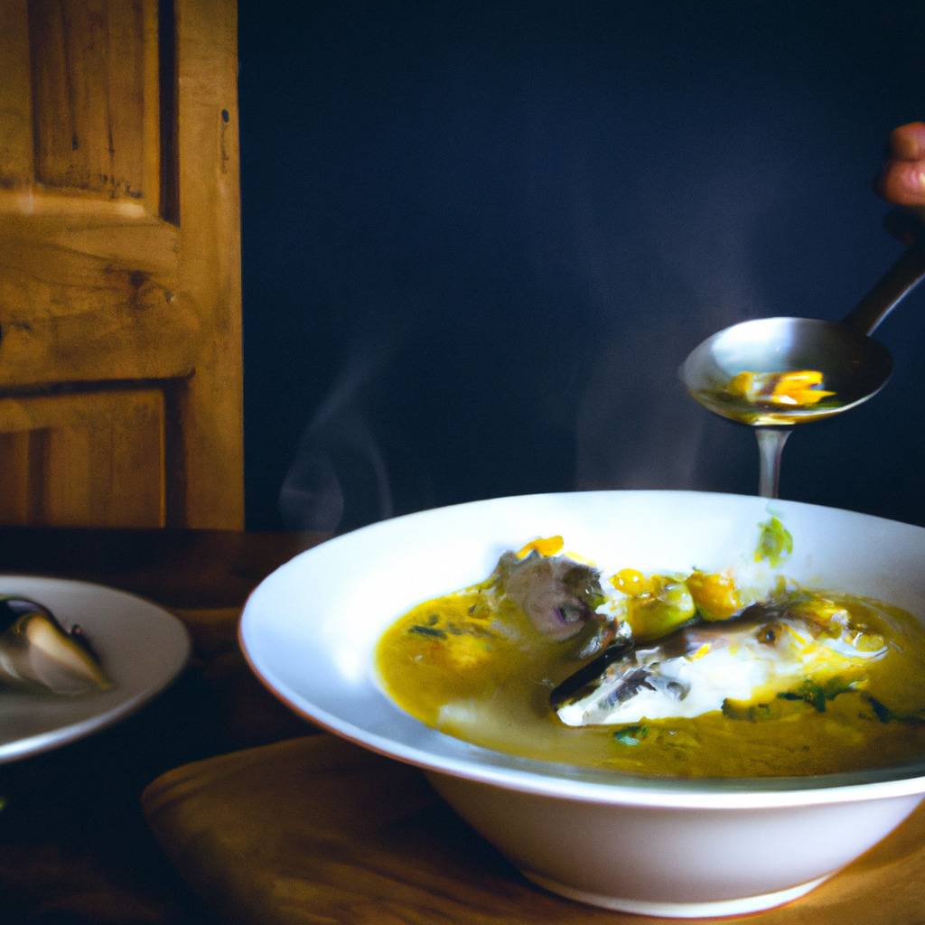 Foto que ilustra la receta de : Sopa de pescado