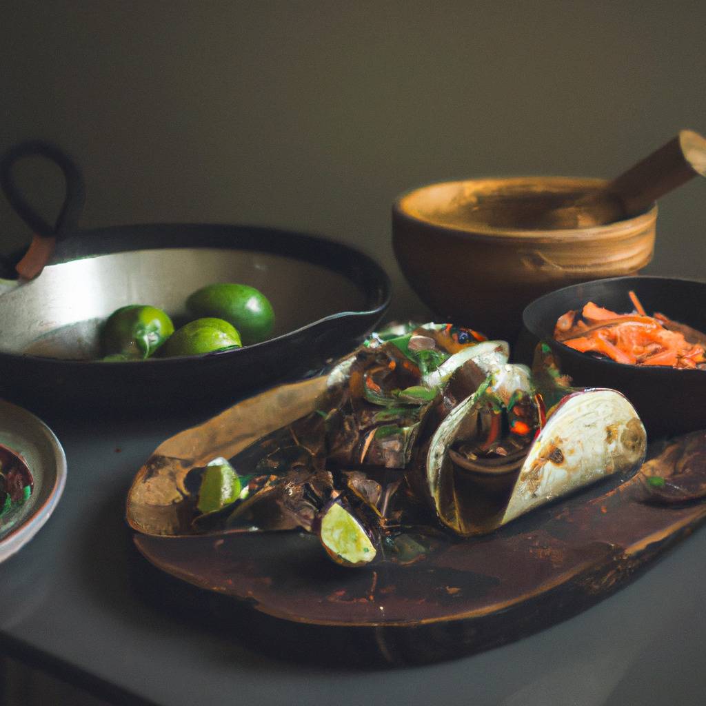 Foto que ilustra la receta de : Tacos callejeros de ternera
